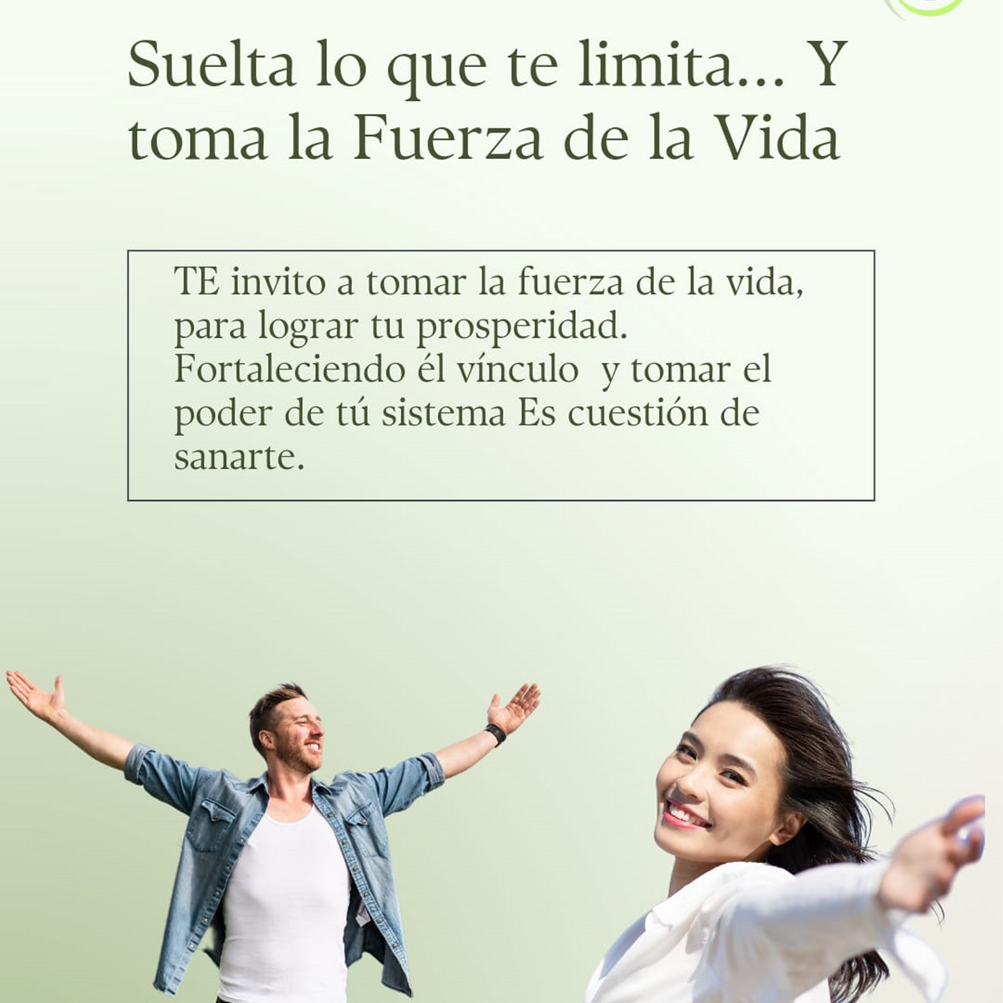 Taller suelta lo que te limita y toma la fuerza de la vida